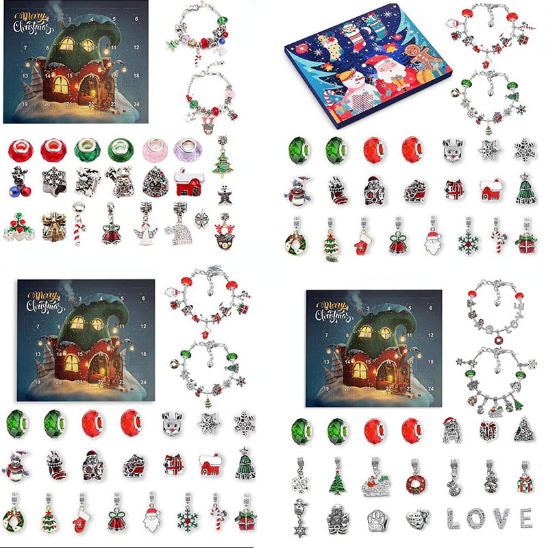 Jewelry Making Advent Calendar - Bracelet calendrier de l'avent de Noël