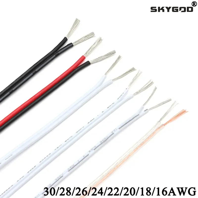 Wire 22 Gauge Copper - Fil électrique UL2468, 2 ~ 50m,