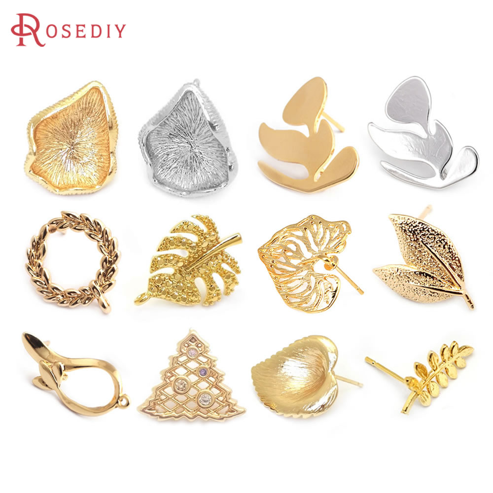 Jewelry Making Earring Supplies - Boucles d'oreilles en or 18 carats