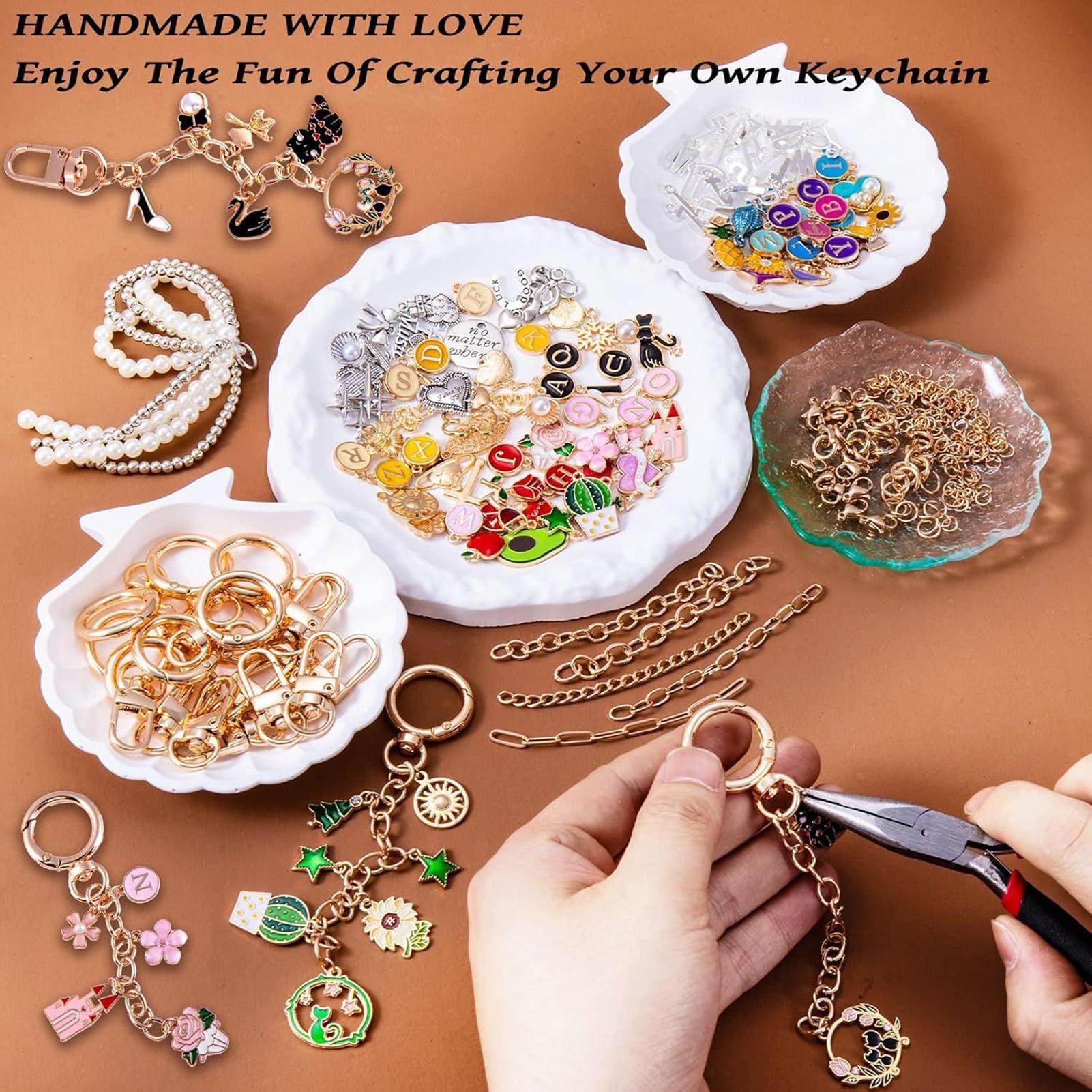 Jewelry Making Party For Adults - Kit de fabrication de porte-clés à