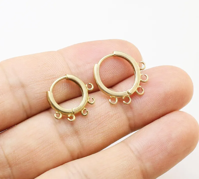 Jewelry Making Earring Supplies - 10 pièces de cerceaux d'oreille en
