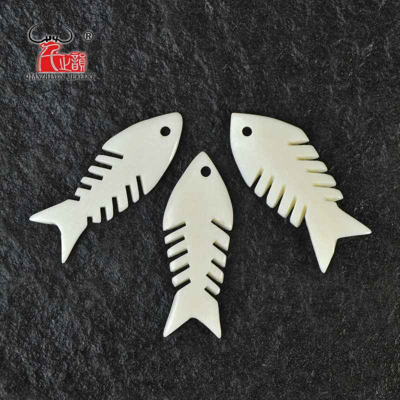 Jewelry Making New Zealand - Pendentif en os de Yak sculpté