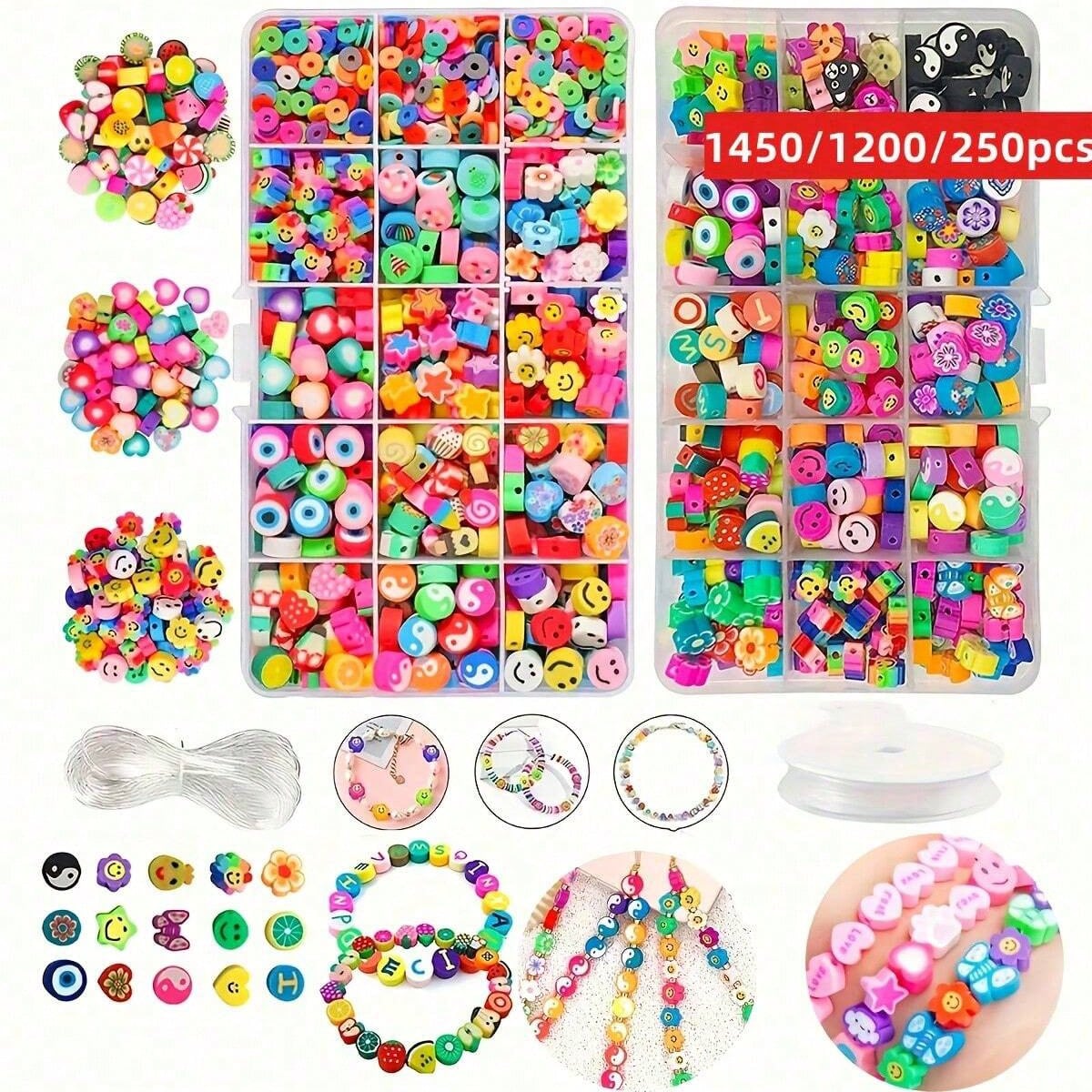 Jewelry Making Kits - Ensemble de perles en argile polymère