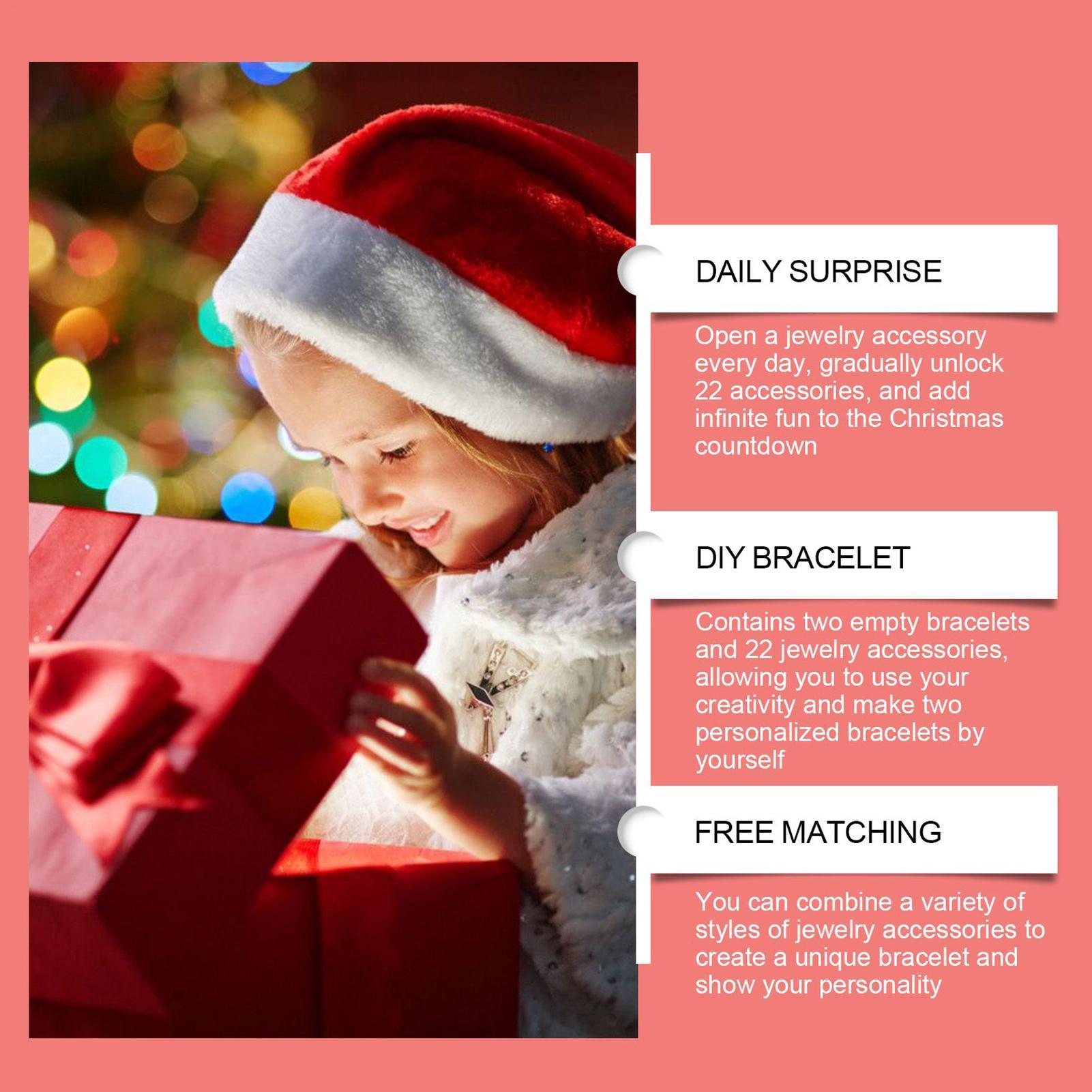 Jewelry Making Advent Calendar - Calendrier de bijoux Advient 24 jours,