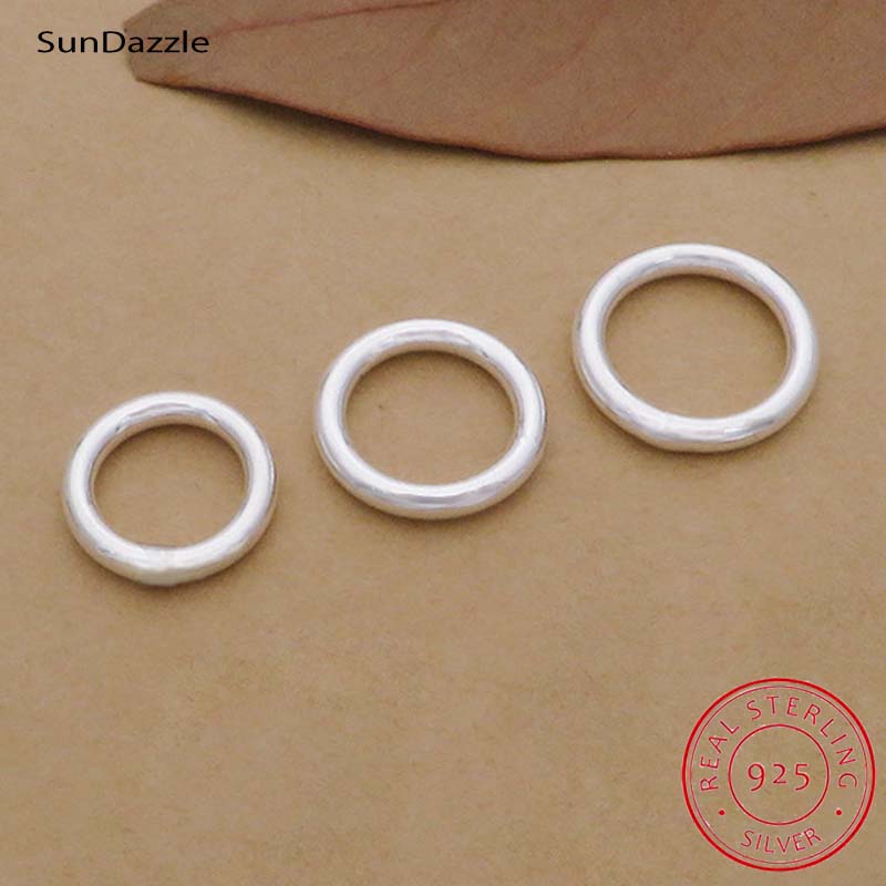 Jewelry Making Jump Rings - Anneaux de saut étroits en argent
