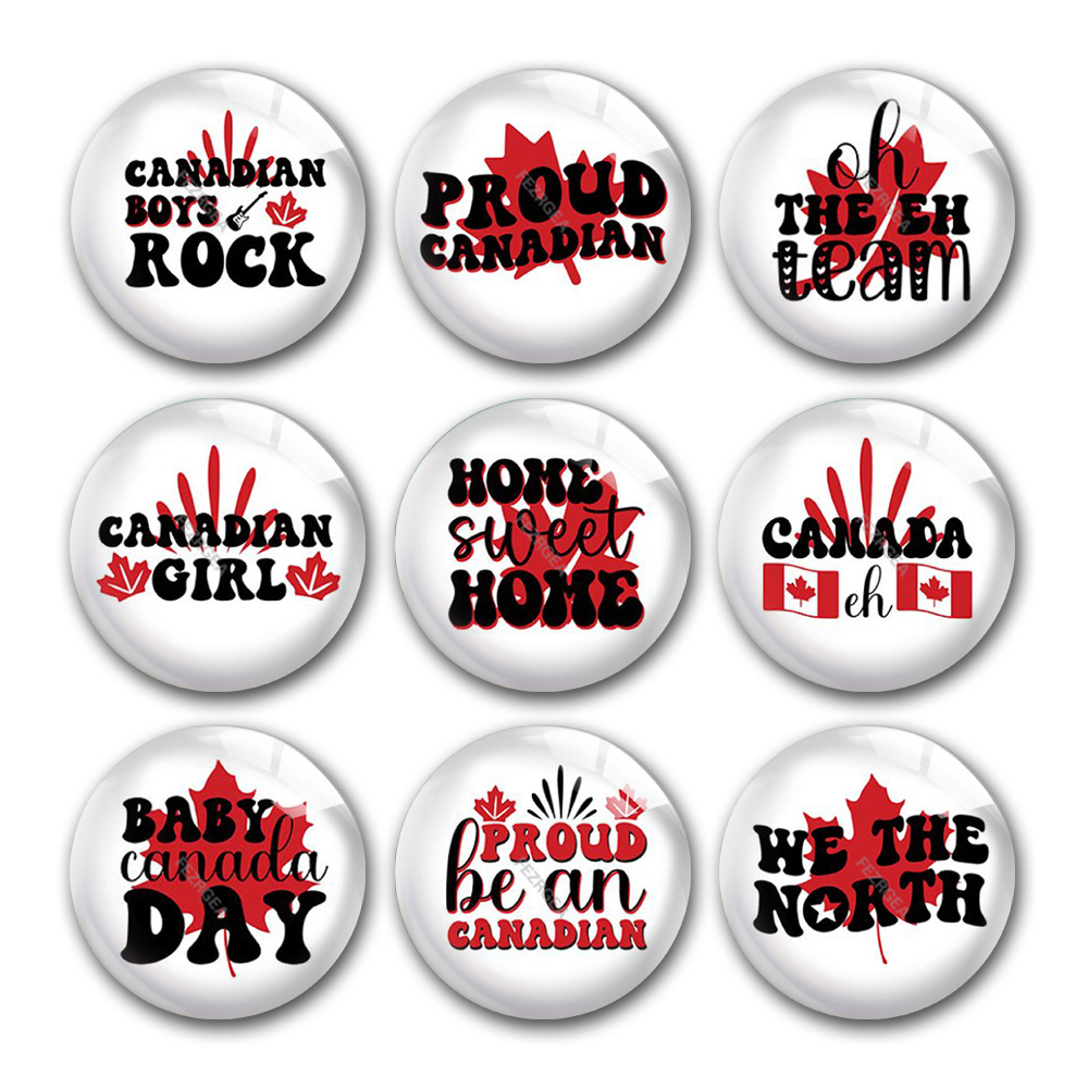 Jewelry Making Supplies Canada - Cabochon Photo rond en verre, jour