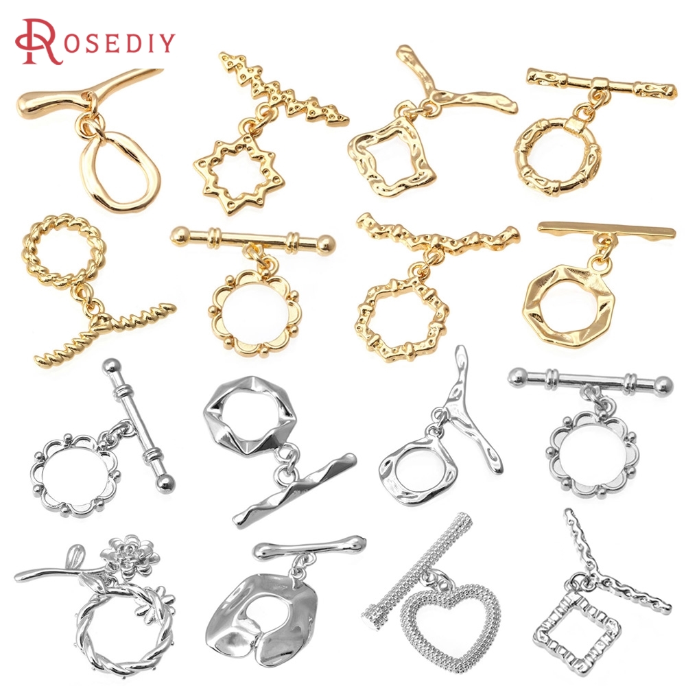 Jewelry Making Kits - 6 ensembles de fermoirs à bascule