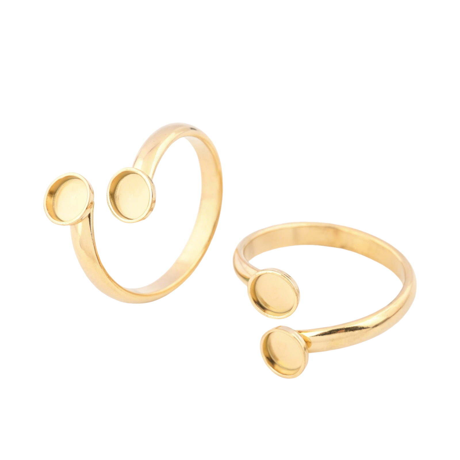 Ring Blank Adjustable - 10 pièces de bases de bagues