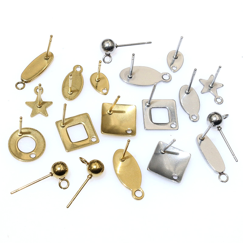 Jewelry Making Kits - 20pcs En Acier Inoxydable Artisanat Boucle