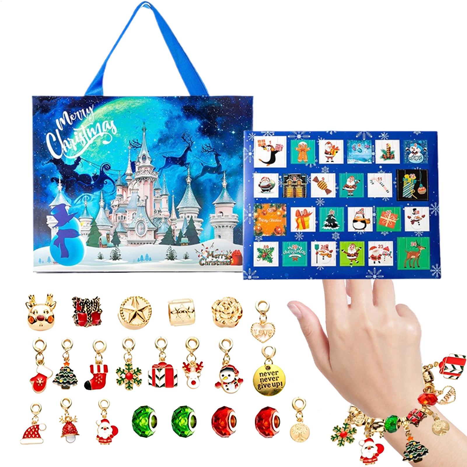 Jewelry Making Advent Calendar - 2025 Kit de fabrication de bracelets