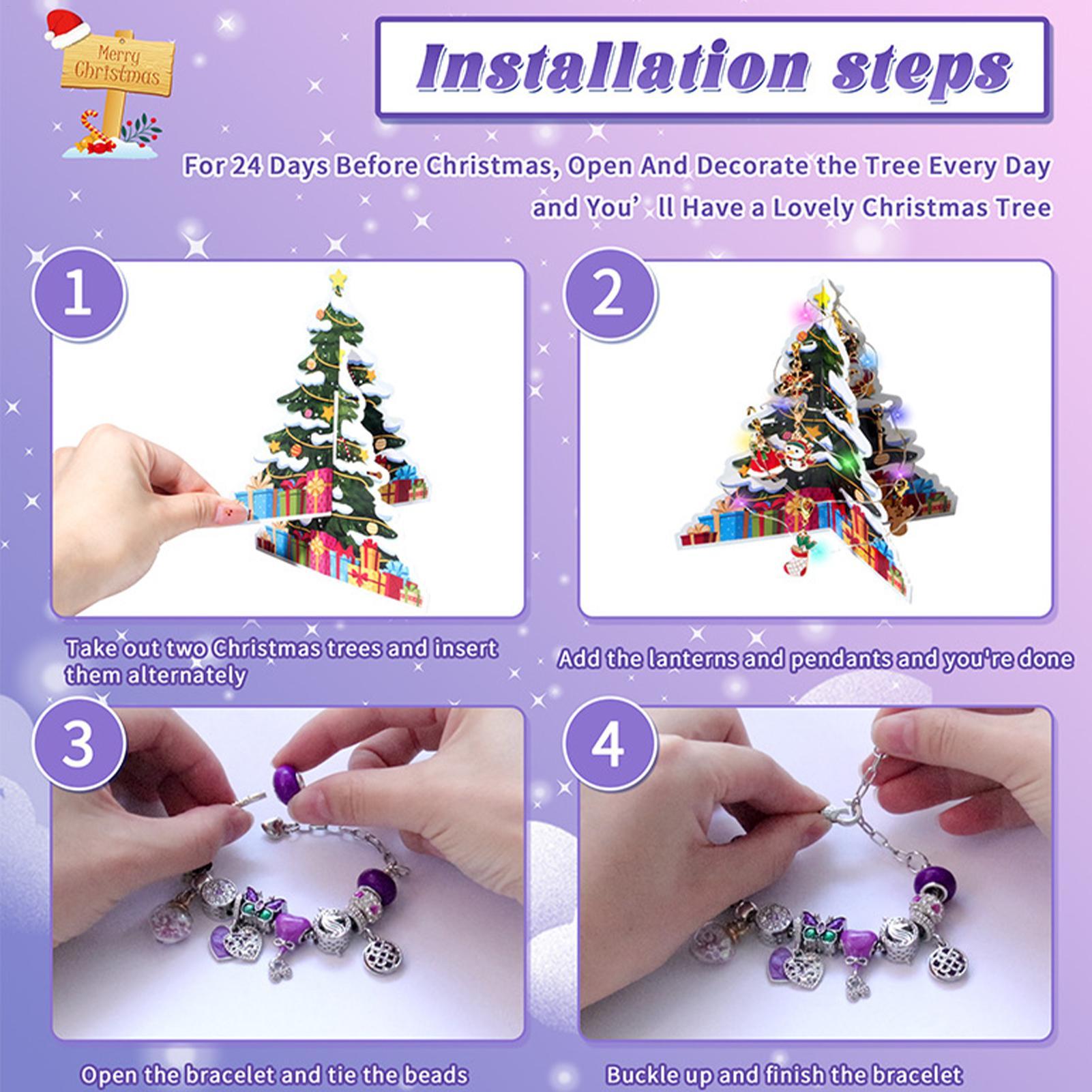 Calendriers de l'avent compte  - Jewelry Making Advent Calendar avis et prix