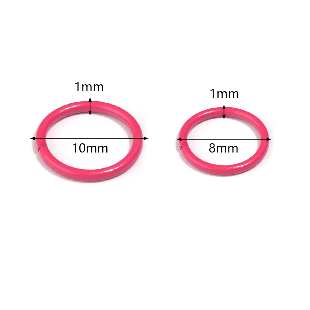 Anneau fendu en fer 8/10mm, 50 - Jewelry Making Jump Rings avis et prix