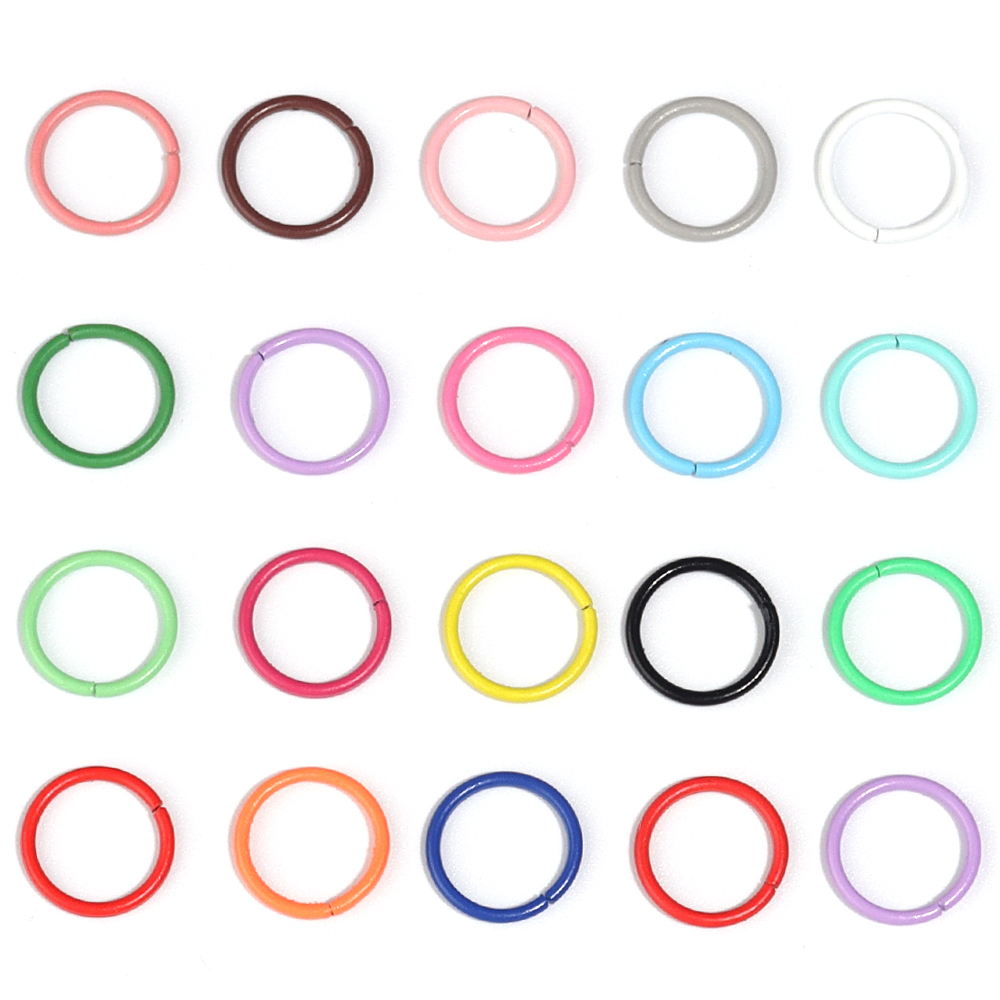 Anneau fendu en fer 8/10mm, 50 - Jewelry Making Jump Rings avis et prix