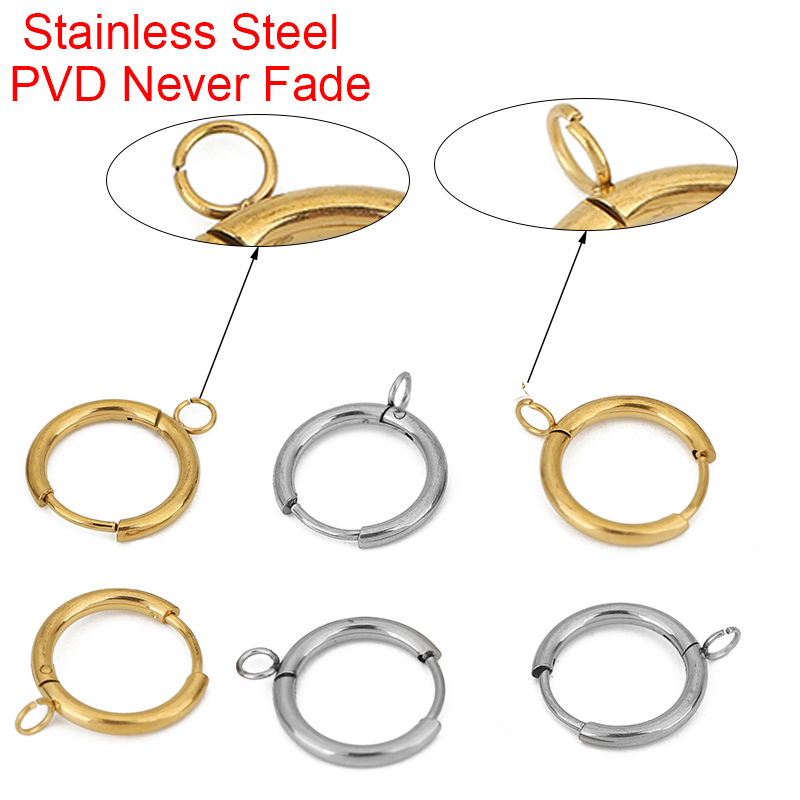 10 pièces PVD ne se décolore j - Jewelry Making Earring Supplies avis et prix