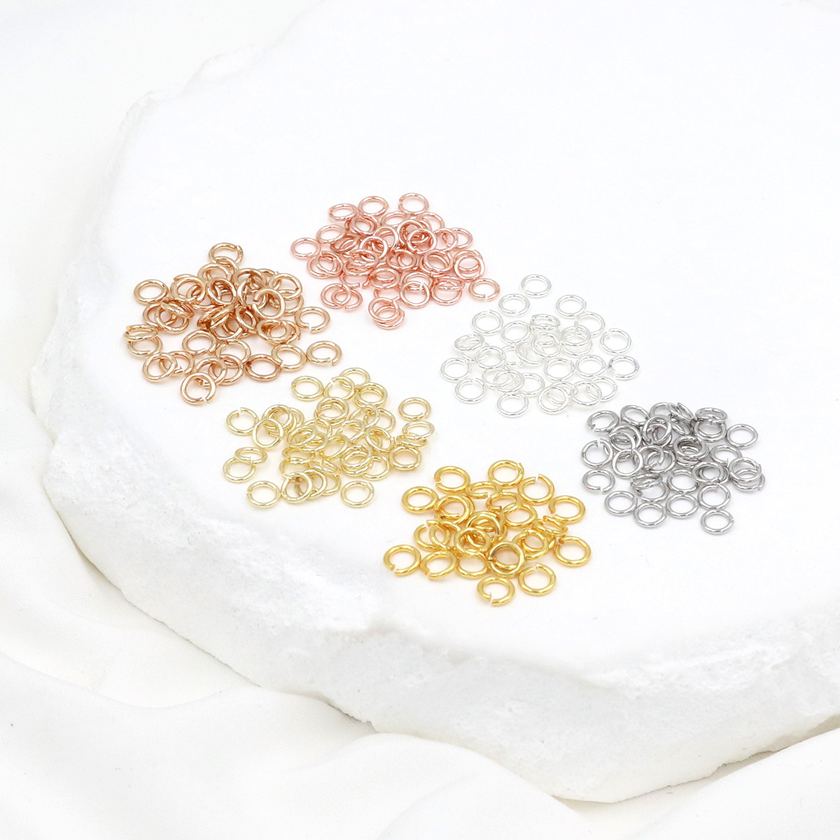 Lot de 925 anneaux ouverts en  - Jewelry Making Jump Rings avis et prix