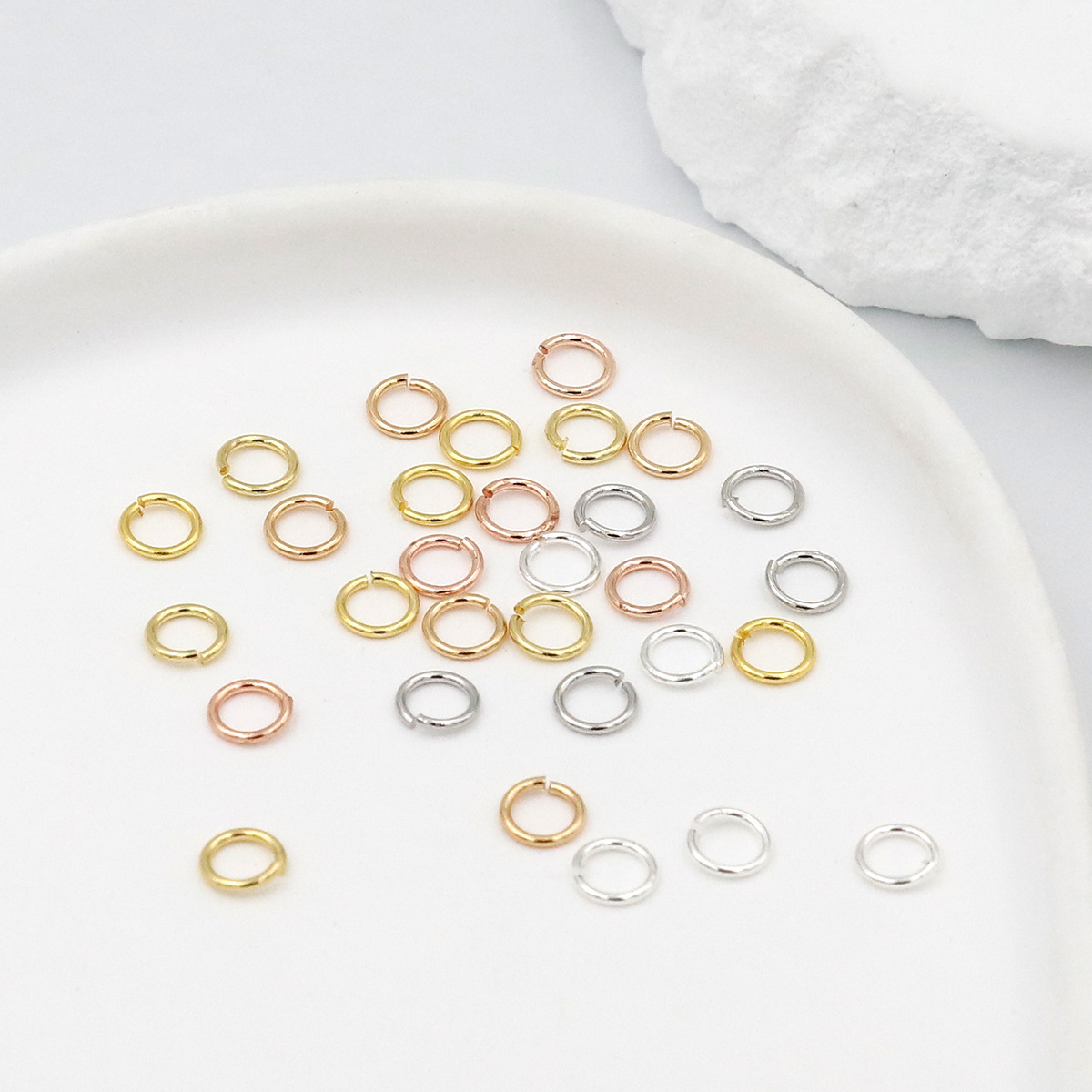 Lot de 925 anneaux ouverts en  - Jewelry Making Jump Rings avis et prix