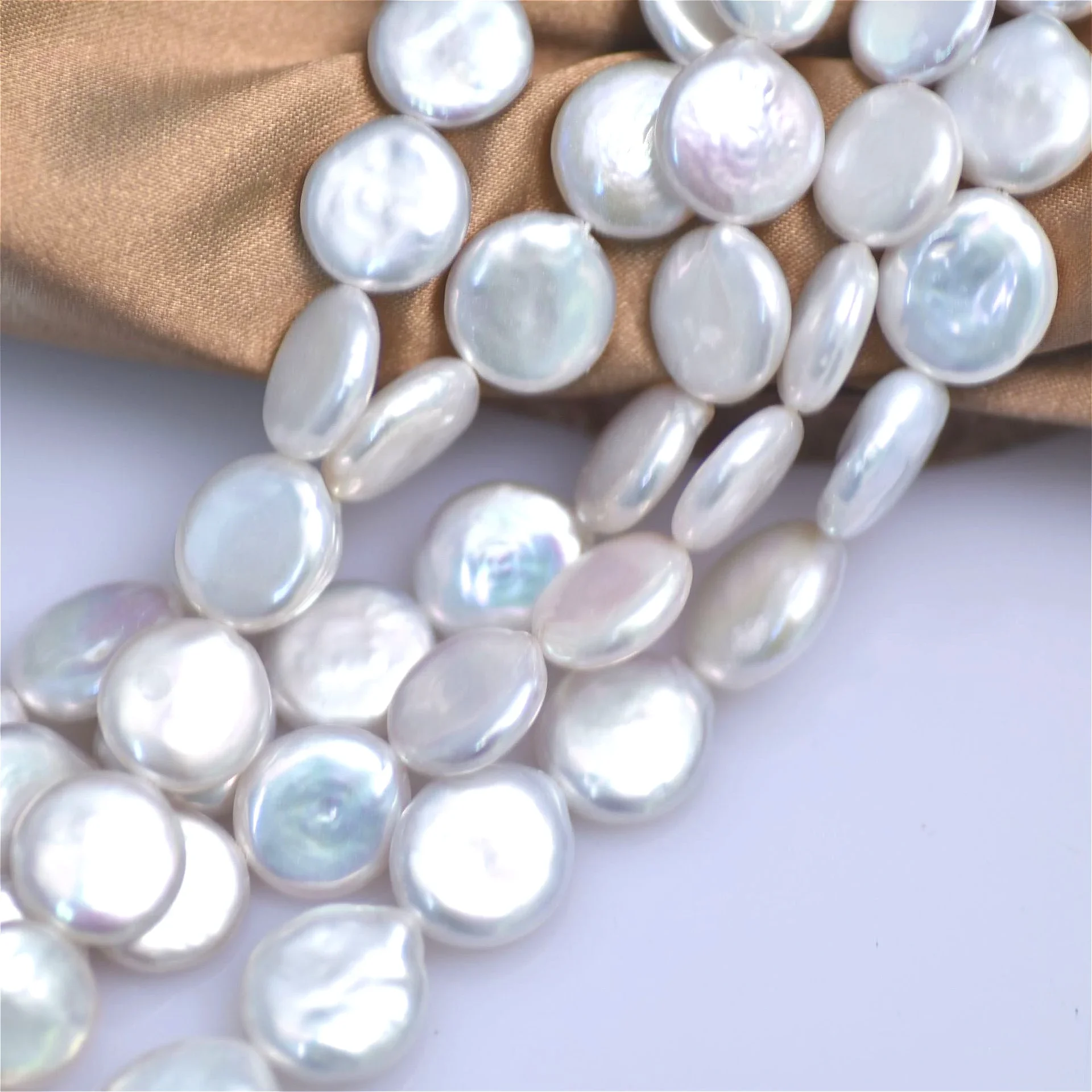 Perle ronde blanche d'eau douc - Jewelry Making The Well avis et prix