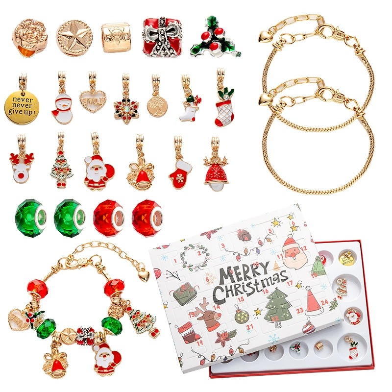 Calendrier de l'Avent de Noël  - Jewelry Making Advent Calendar avis et prix