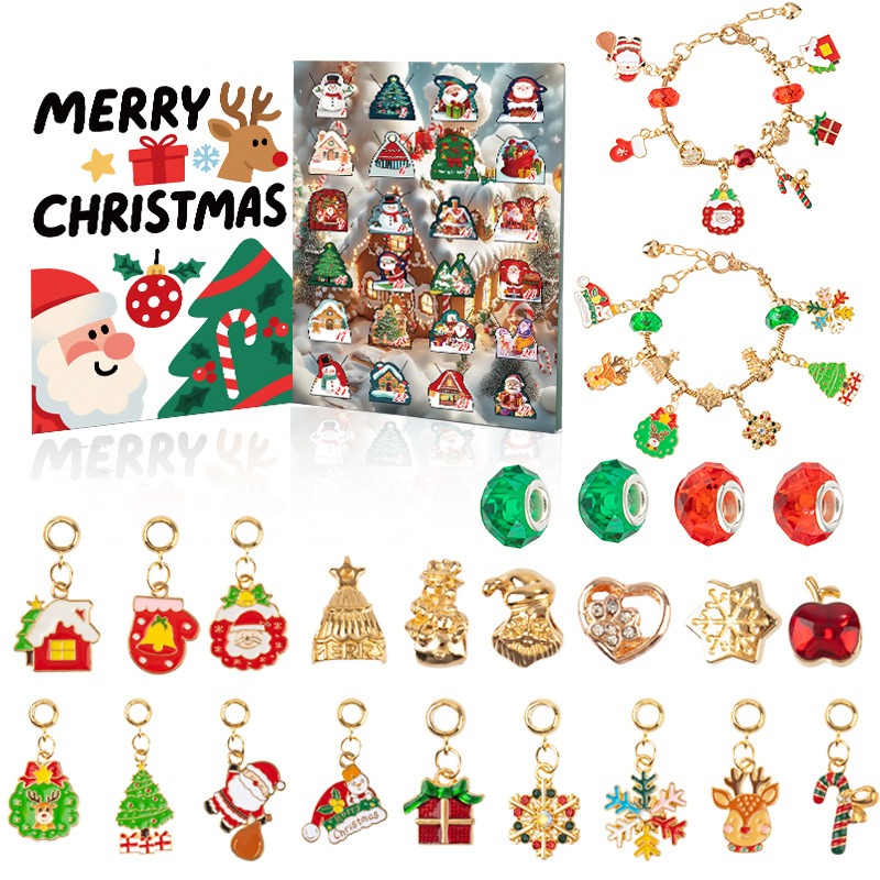 Calendrier de l'Avent de Noël  - Jewelry Making Advent Calendar avis et prix