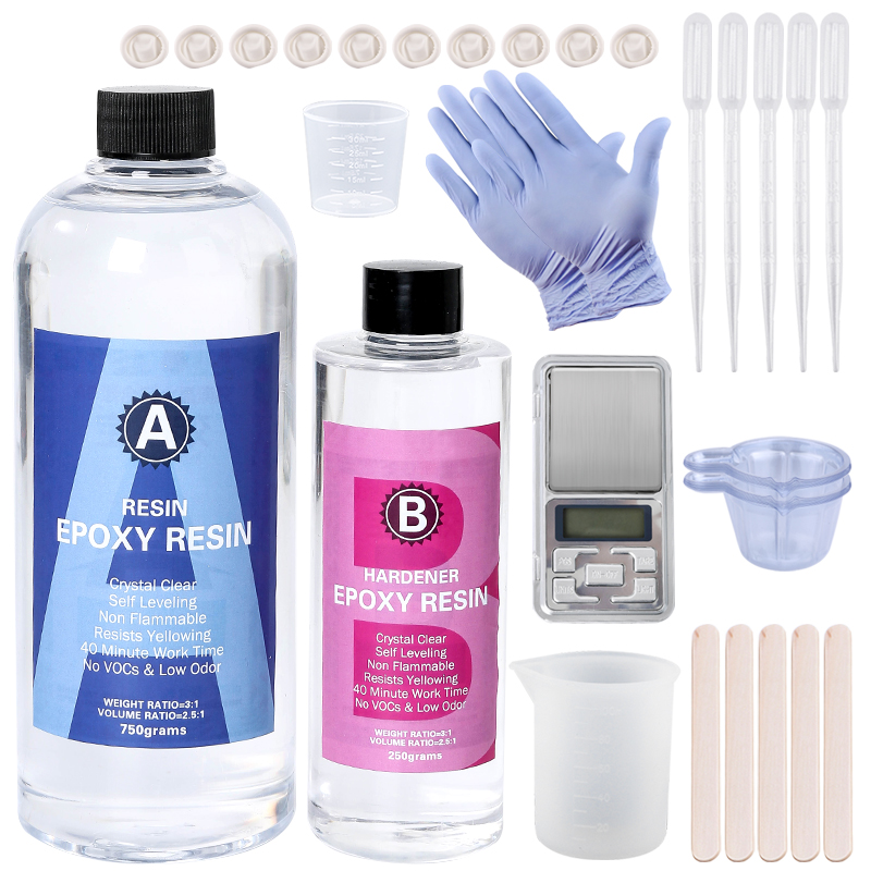 Kit de résine époxy cristallin - Jewelry Making Gloves avis et prix