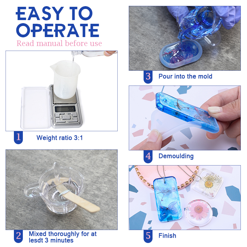 Kit de résine époxy cristallin - Jewelry Making Gloves avis et prix