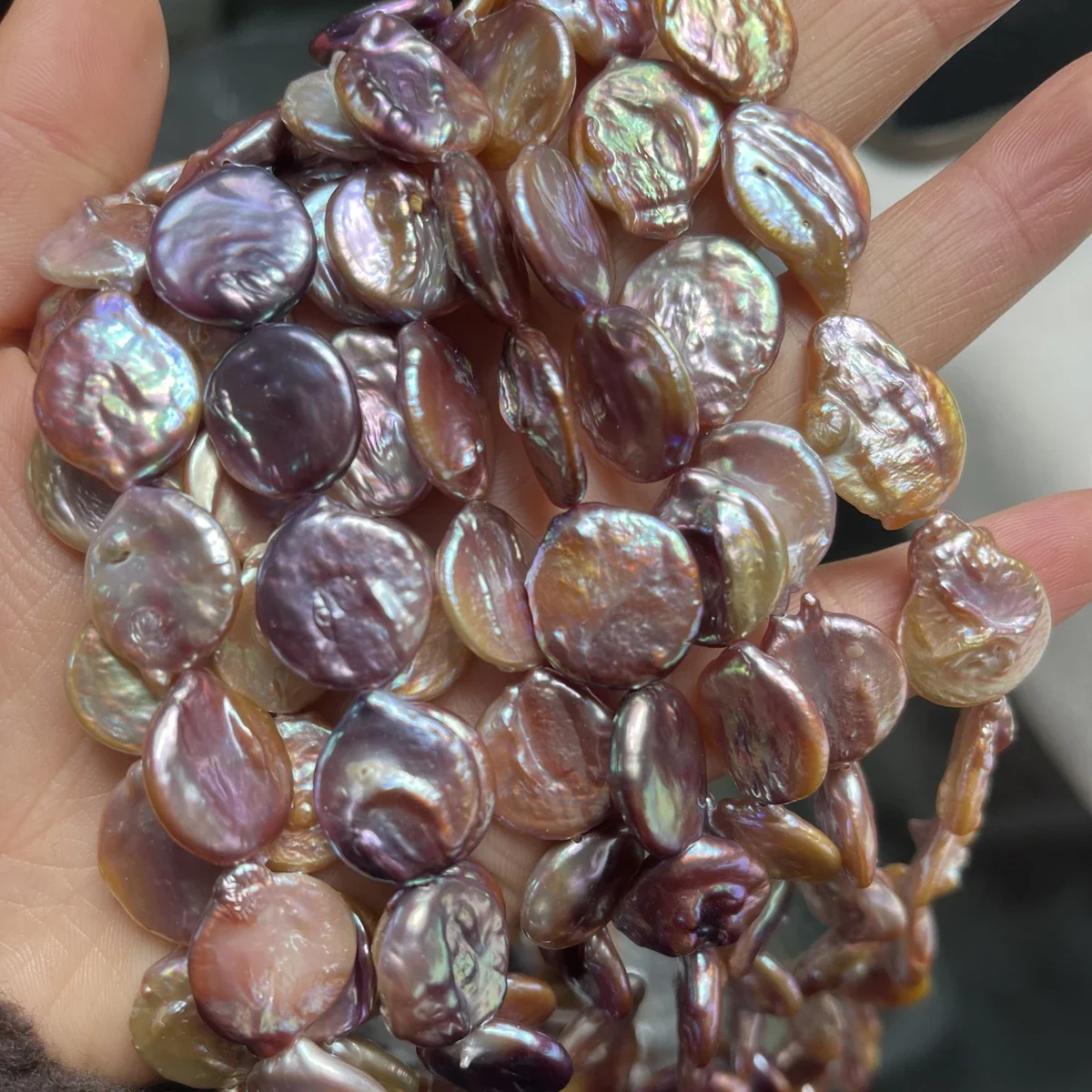 Perle violette d'eau douce nat - Jewelry Making The Well avis et prix