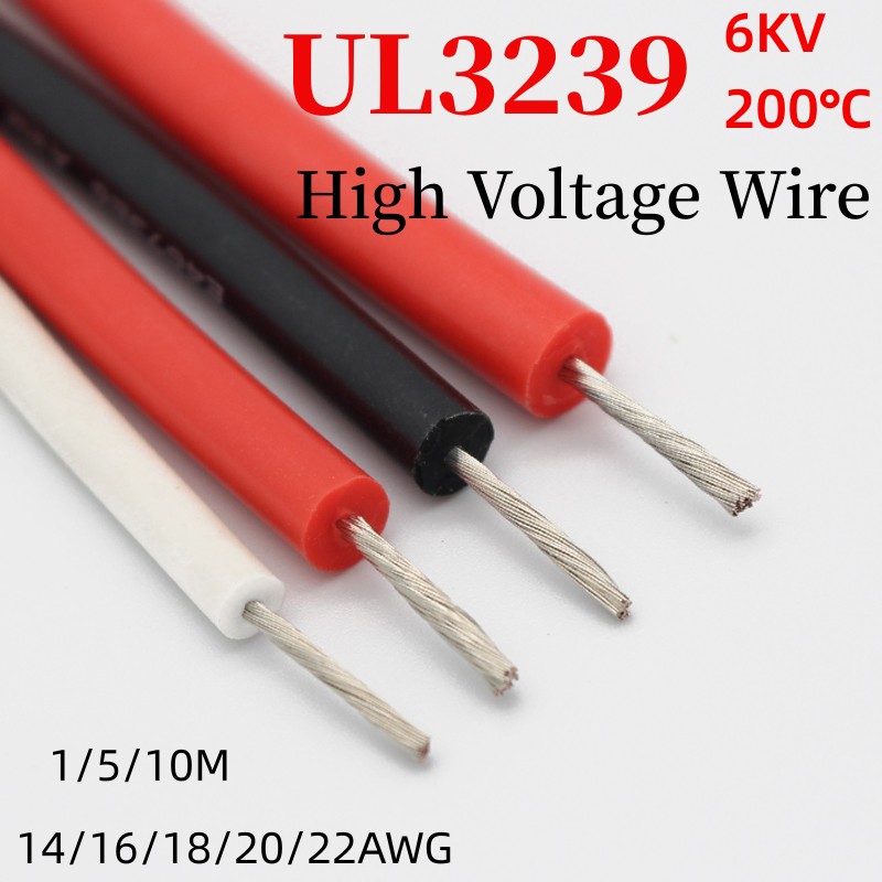 Fil haute tension 6KV en Silic - Wire 22 Gauge Copper avis et prix