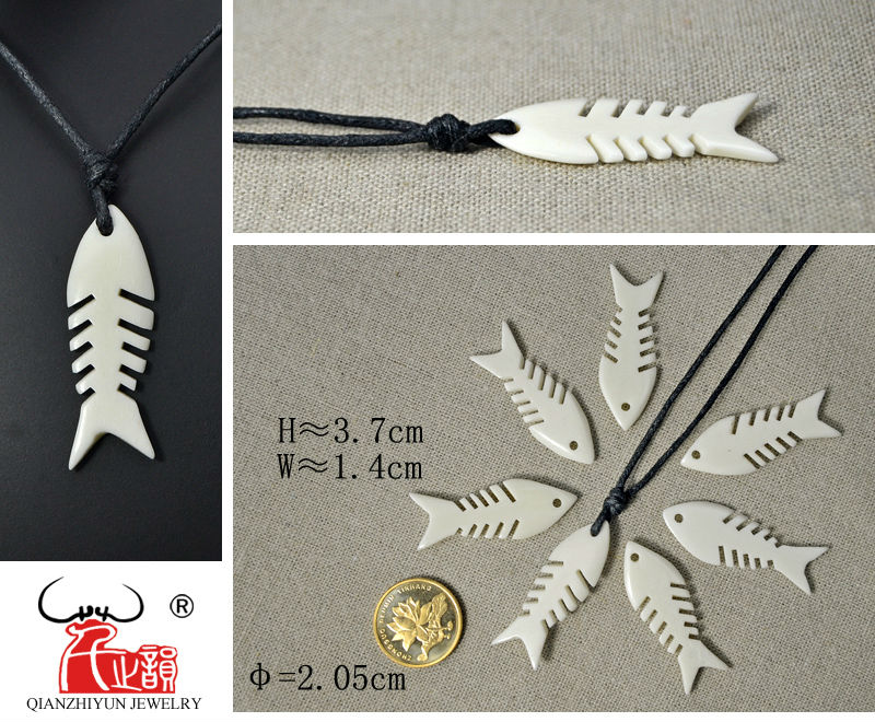 Pendentif en os de Yak sculpté - Jewelry Making New Zealand avis et prix