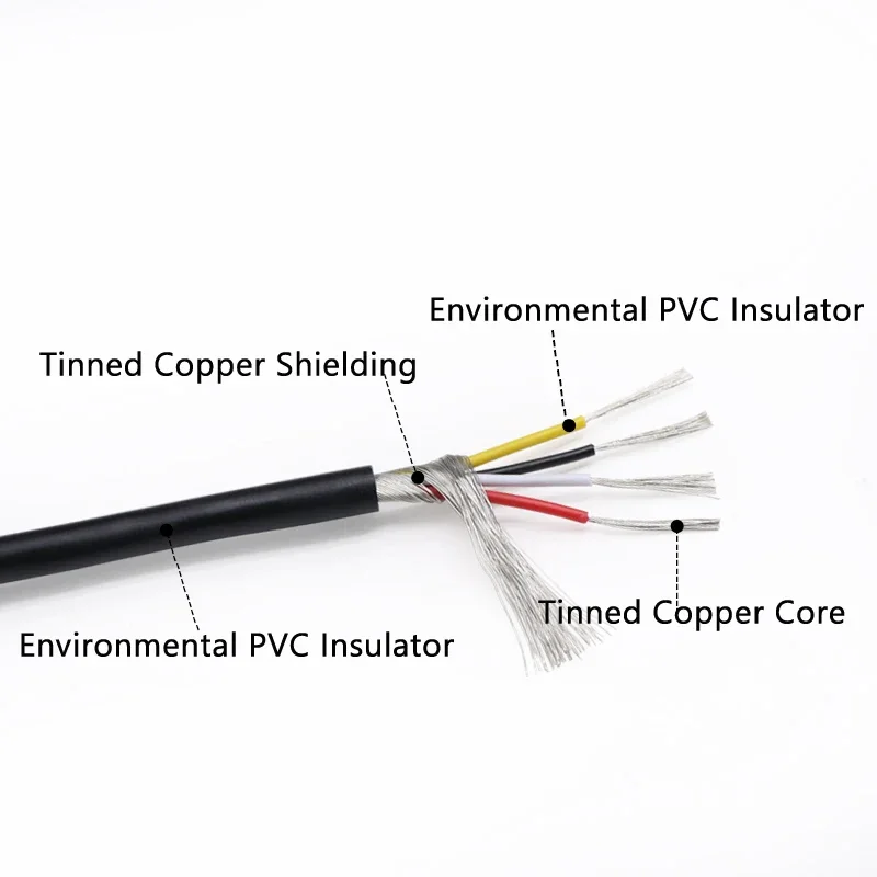 Fil blindé UL2547 5/10m, 30 28 - Wire 22 Gauge Copper avis et prix