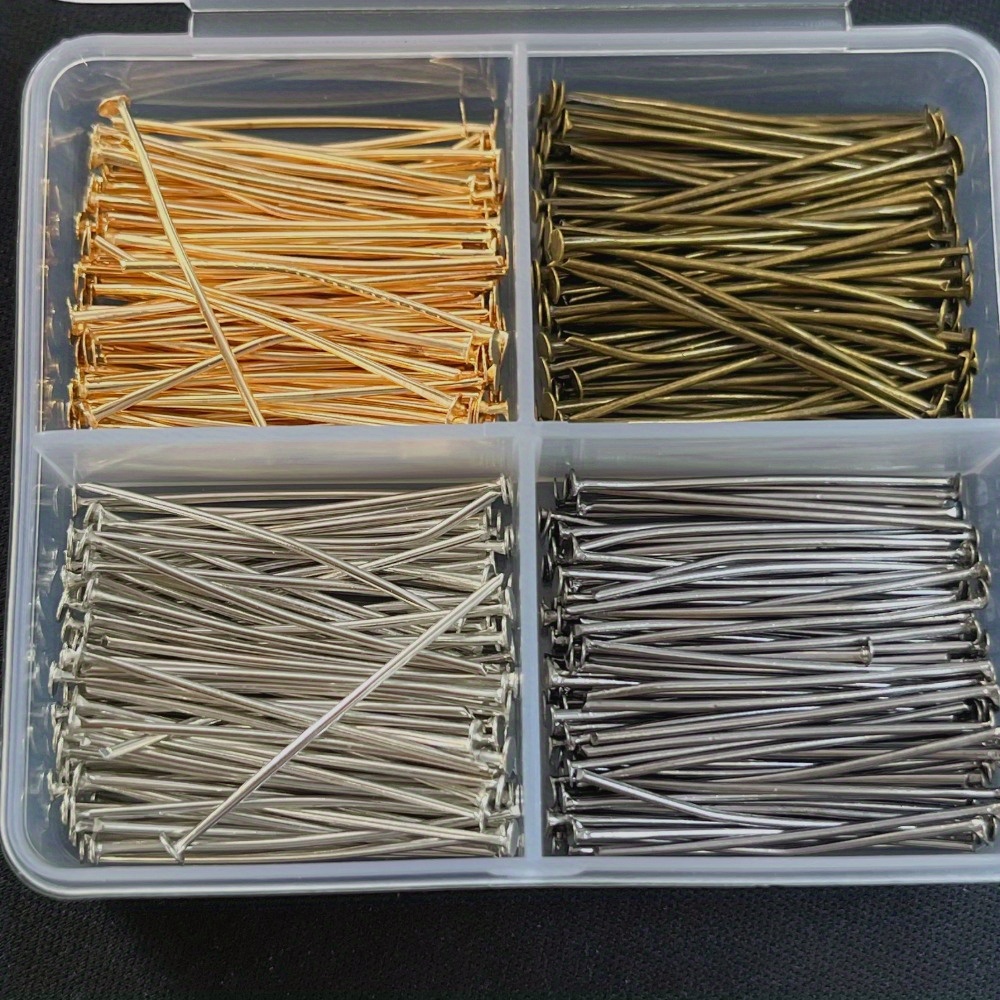 400 épingles à tête plate en f - Jewelry Making Tools And Supplies avis et prix
