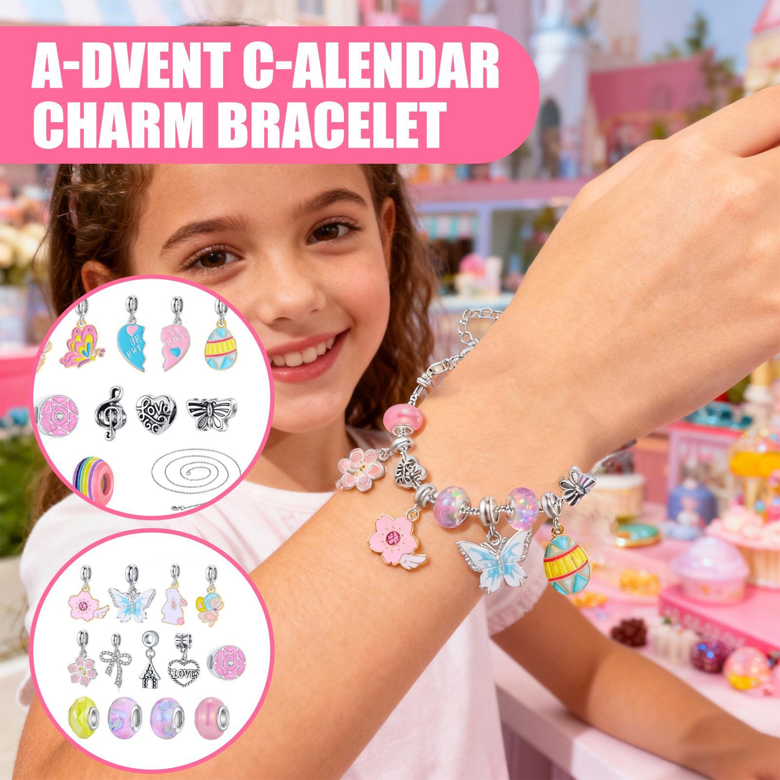 Bracelet de noël pour filles,  - Jewelry Making Advent Calendar avis et prix