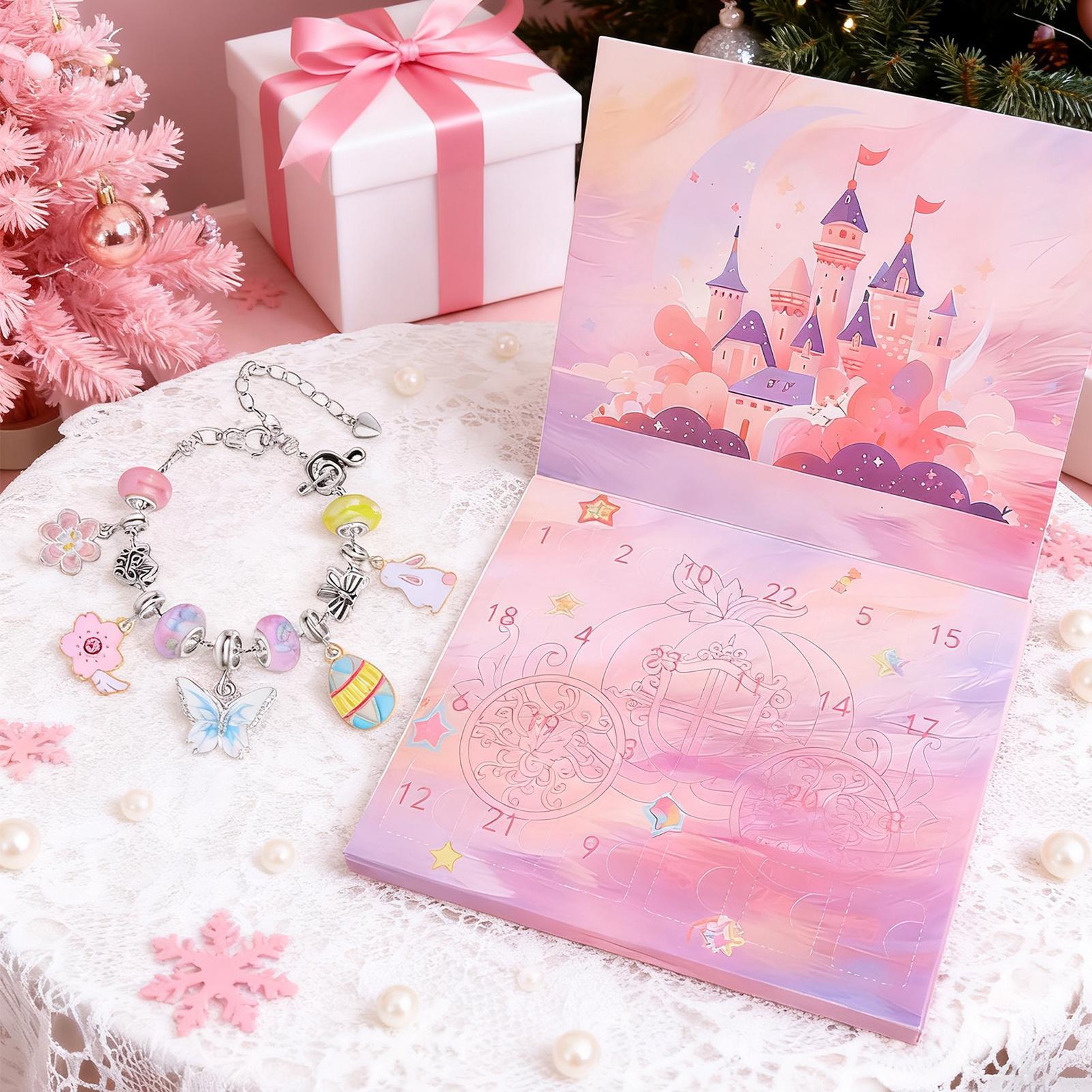 Bracelet de noël pour filles,  - Jewelry Making Advent Calendar avis et prix