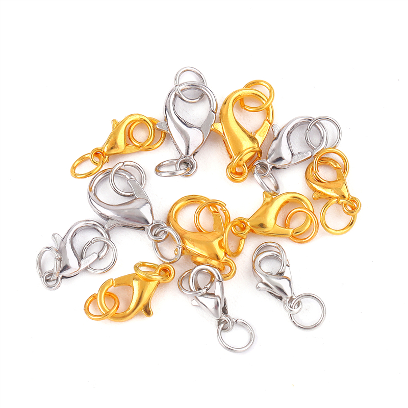 Lot de 10 fermoirs mousquetons - Jewelry Making Jump Rings avis et prix