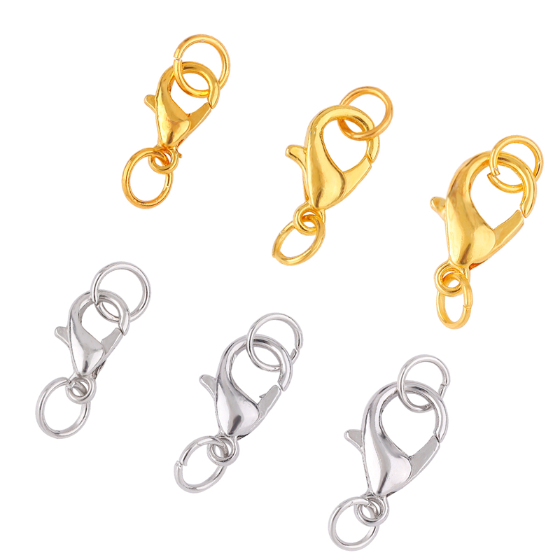 Lot de 10 fermoirs mousquetons - Jewelry Making Jump Rings avis et prix