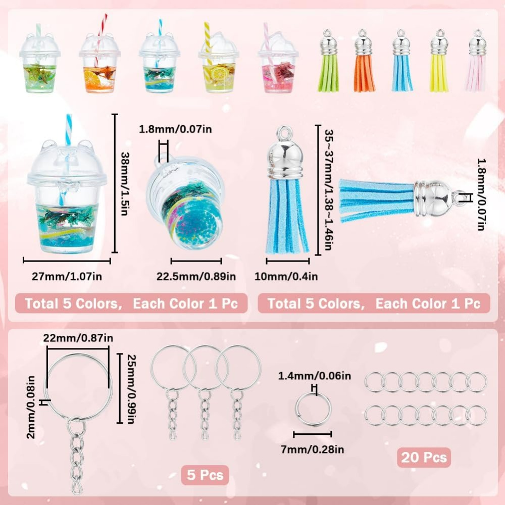 Kit porte-clés Bubble Tea, bre - Jewelry Making Kits avis et prix