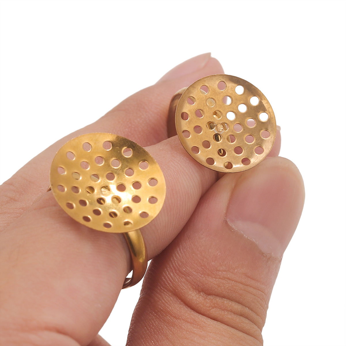 Base de bague en acier inoxyda - Ring Blank Adjustable avis et prix