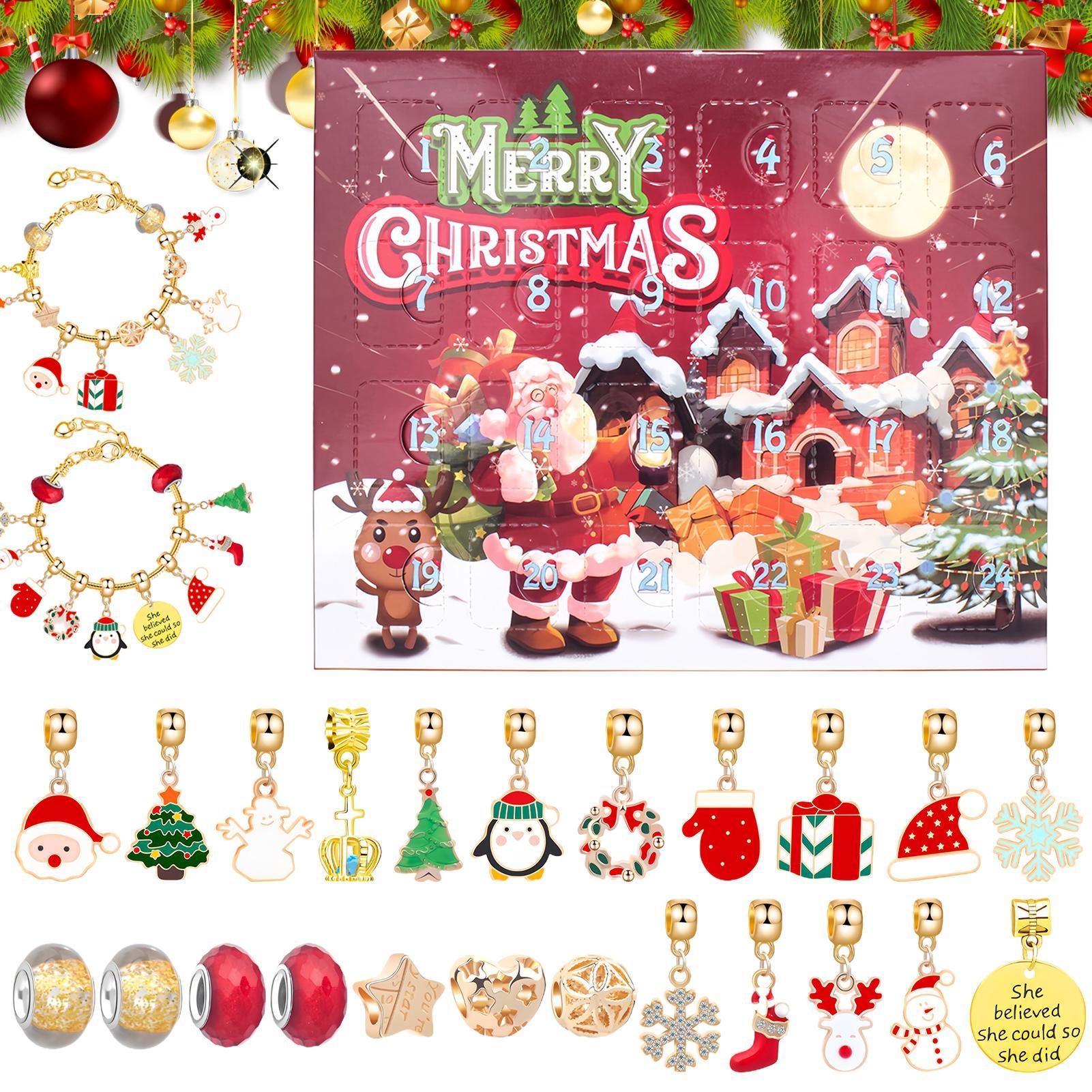 Bracelet de noël calendrier de - Jewelry Making Advent Calendar avis et prix