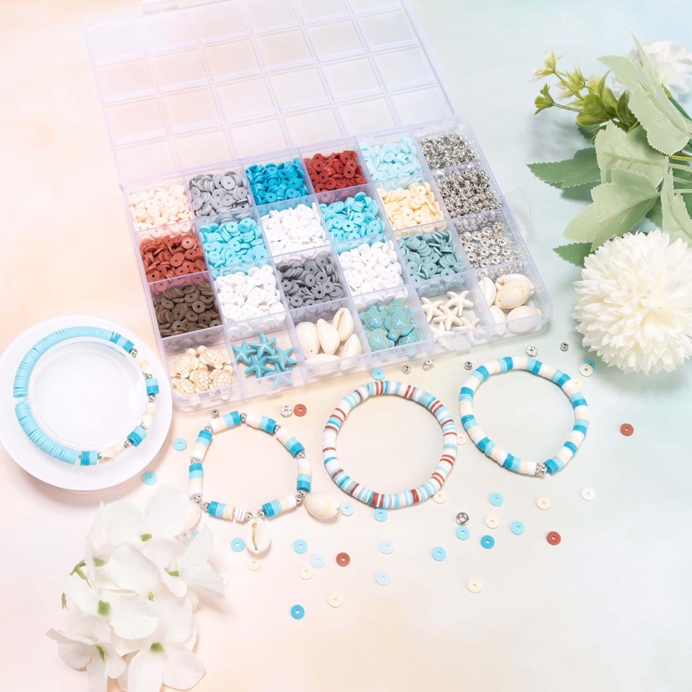 2600 pièces/boîte, 24 comparti - Jewelry Making Party For Adults avis et prix