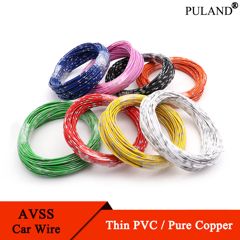 5 ~ 50m AVSS fils automobiles  - Wire 22 Gauge Copper avis et prix