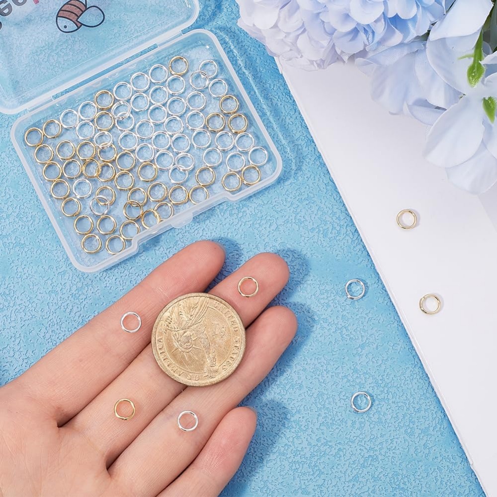 1 boîte de 80 pièces anneau de - Jewelry Making Jump Rings avis et prix