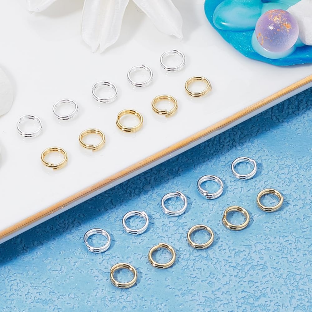 1 boîte de 80 pièces anneau de - Jewelry Making Jump Rings avis et prix