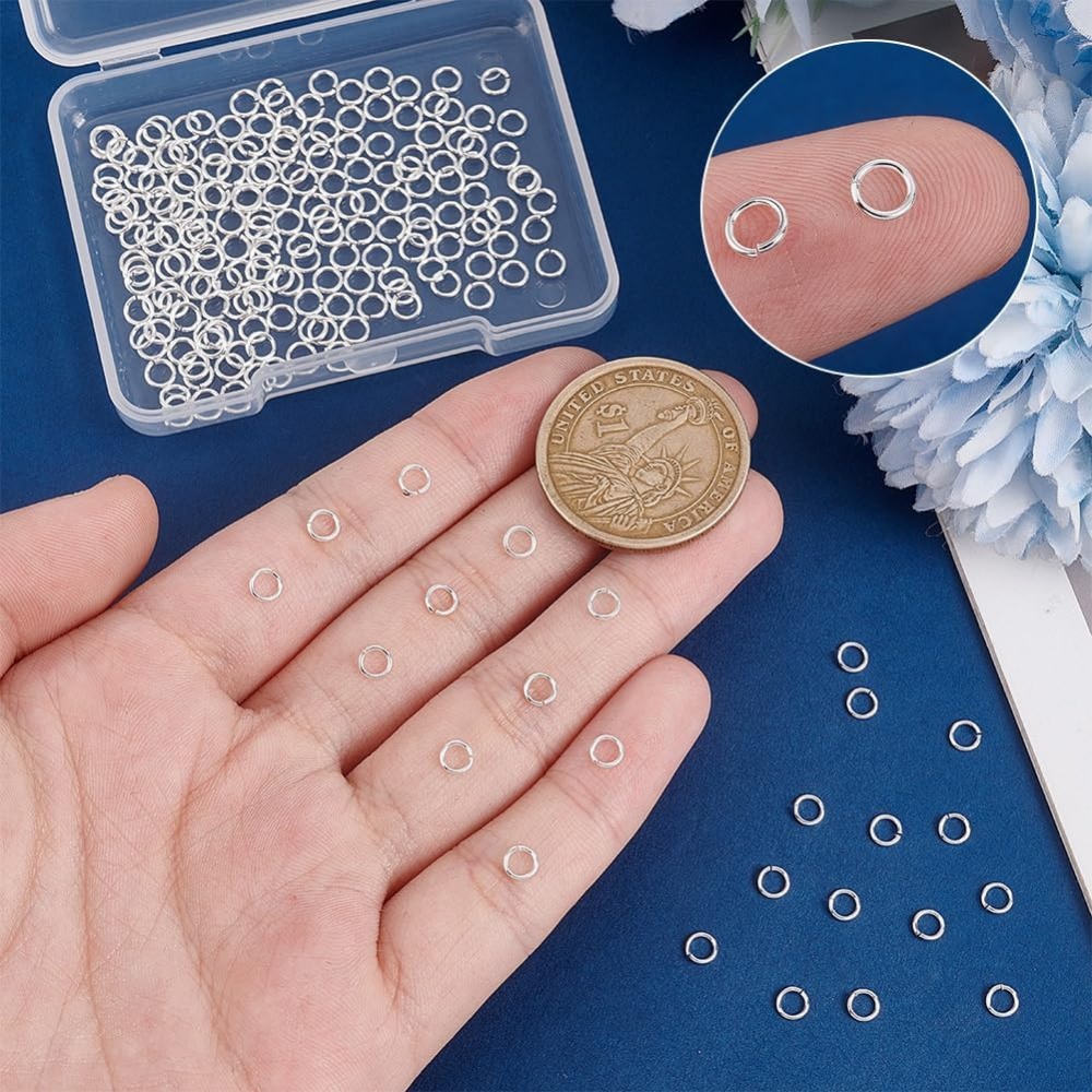 Anneaux de saut ouverts plaqué - Jewelry Making Jump Rings avis et prix