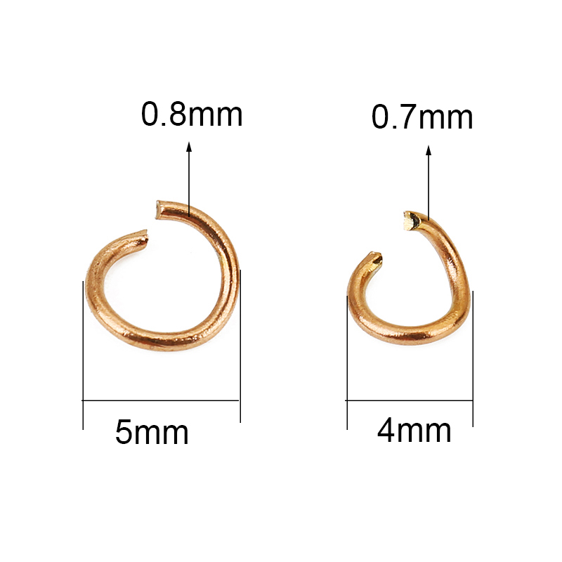 100 anneaux ouverts en acier i - Jewelry Making Jump Rings avis et prix