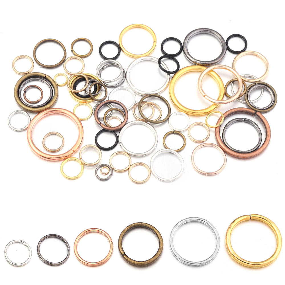 Lot de 50 à 200 anneaux ouvert - Jewelry Making Jump Rings avis et prix