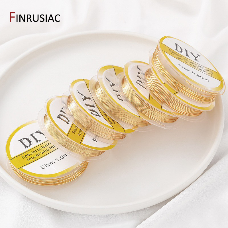 Fil de cuivre plaqué or 14K po - Jewelry Making Tools And Supplies avis et prix